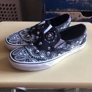 Latin Paisley Slip-On Vans